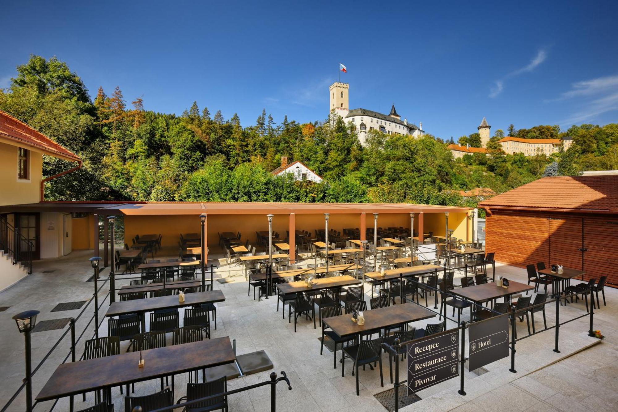 Pivovar Rozmberk Rožmberk nad Vltavou Exterior foto