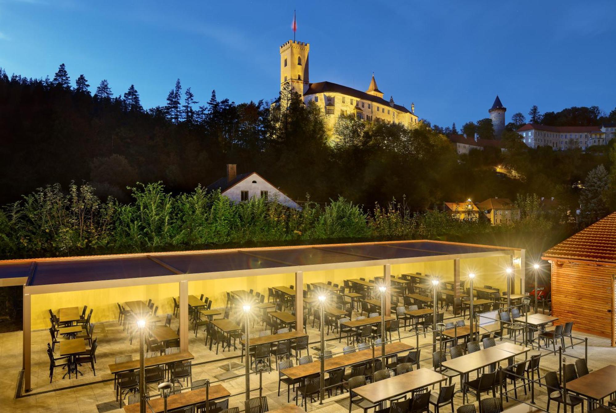 Pivovar Rozmberk Rožmberk nad Vltavou Exterior foto